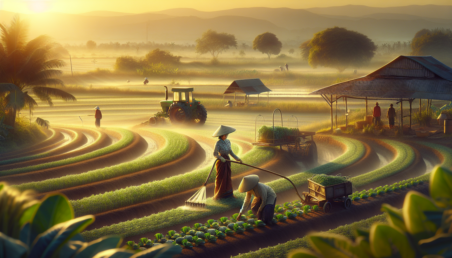 A organic farm